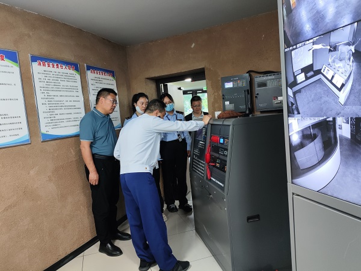 漯河消防联合文广旅部门全面开展博物馆和文物建筑单位安全检查！(图1)